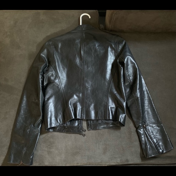 M0851, made in Canada , leather coat - Picture 3 of 3